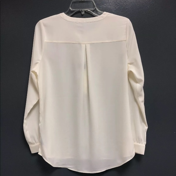 NOT YOUR DAUGHTER’S JEANS VANILLA BLOUSE NYDJ PS - Picture 6 of 8